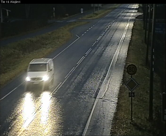 Weather Camera Image Road 16 Alajärvi, Alajärvi, Etelä-Pohjanmaa