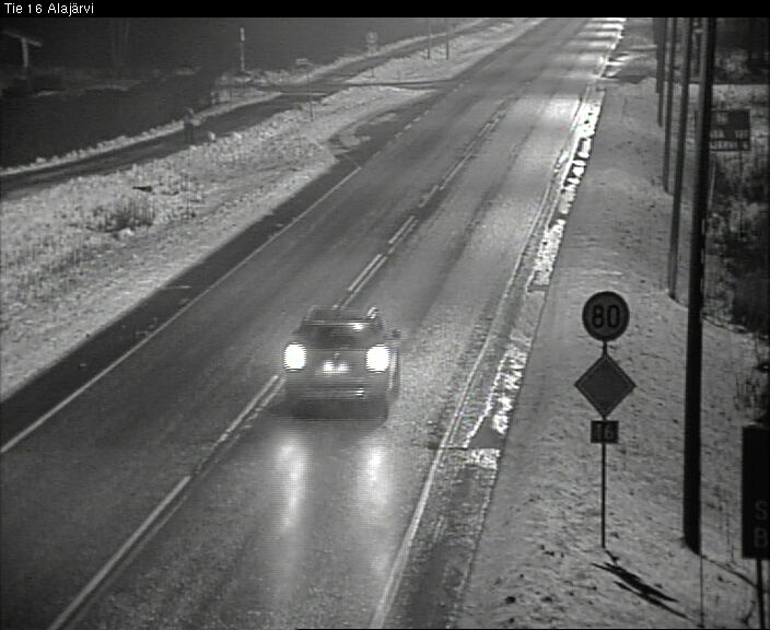 Weather Camera Image Road 16 Alajärvi, Alajärvi, Etelä-Pohjanmaa