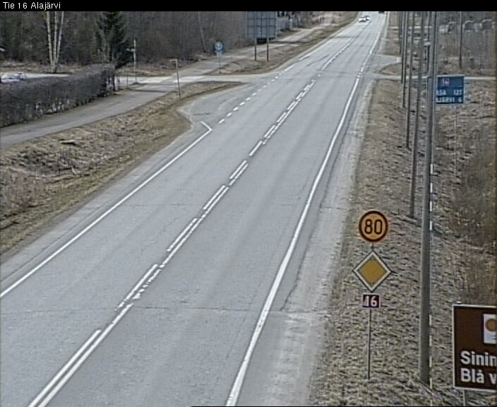 Weather Camera Image Väg 16 Alajärvi, Alajärvi, Etelä-Pohjanmaa