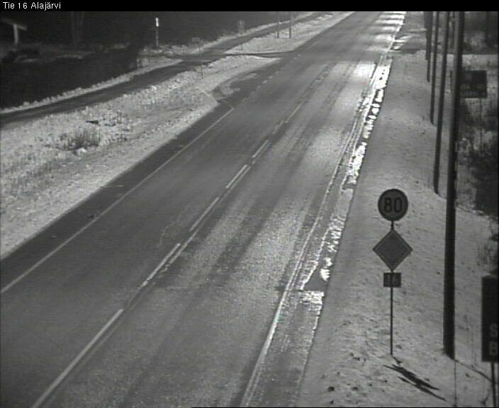 Weather Camera Image Road 16 Alajärvi, Alajärvi, Etelä-Pohjanmaa