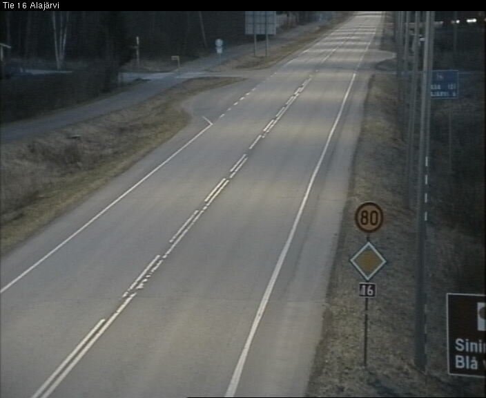 Weather Camera Image Väg 16 Alajärvi, Alajärvi, Etelä-Pohjanmaa