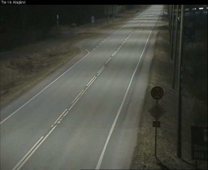 Weather Camera Image Väg 16 Alajärvi, Alajärvi, Etelä-Pohjanmaa