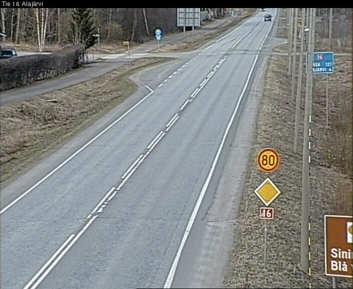 Weather Camera Image Road 16 Alajärvi, Alajärvi, Etelä-Pohjanmaa