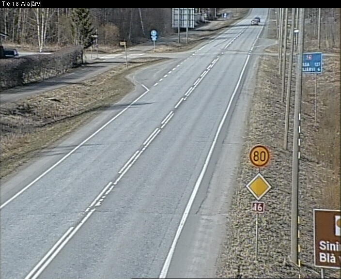 Weather Camera Image Road 16 Alajärvi, Alajärvi, Etelä-Pohjanmaa