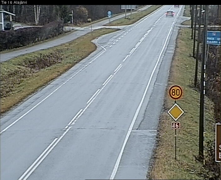 Weather Camera Image Väg 16 Alajärvi, Alajärvi, Etelä-Pohjanmaa