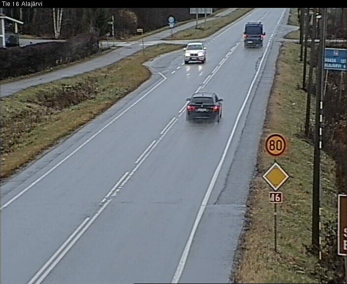 Weather Camera Image Road 16 Alajärvi, Alajärvi, Etelä-Pohjanmaa
