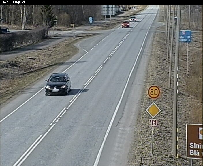 Weather Camera Image Road 16 Alajärvi, Alajärvi, Etelä-Pohjanmaa