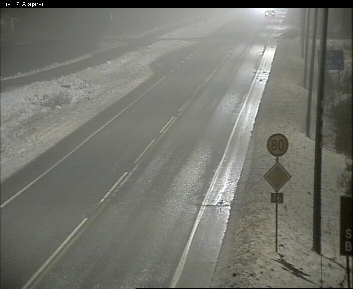 Weather Camera Image Road 16 Alajärvi, Alajärvi, Etelä-Pohjanmaa