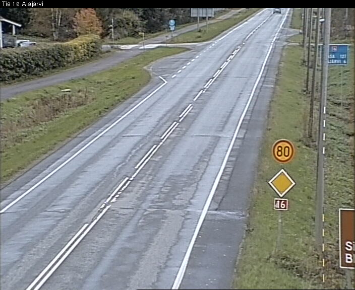 Weather Camera Image Road 16 Alajärvi, Alajärvi, Etelä-Pohjanmaa