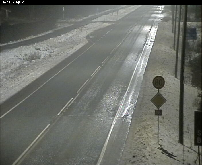Weather Camera Image Road 16 Alajärvi, Alajärvi, Etelä-Pohjanmaa