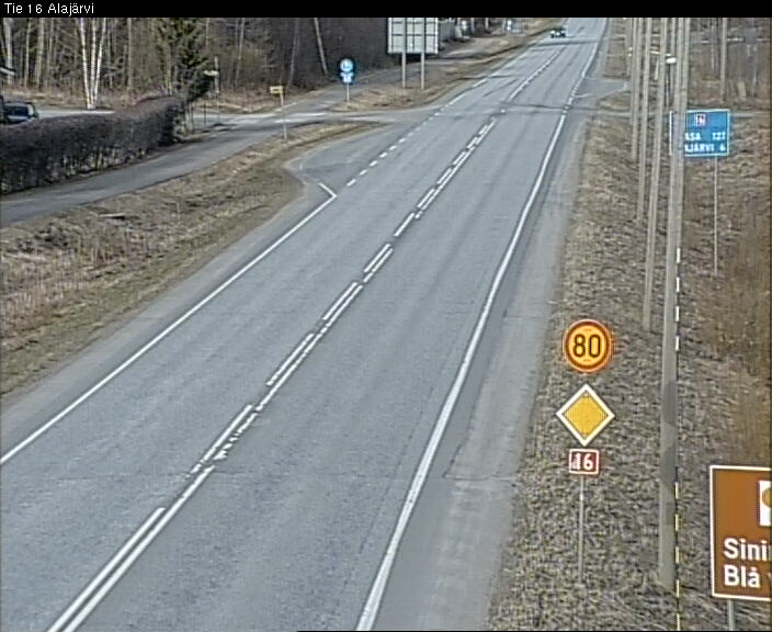Weather Camera Image Väg 16 Alajärvi, Alajärvi, Etelä-Pohjanmaa