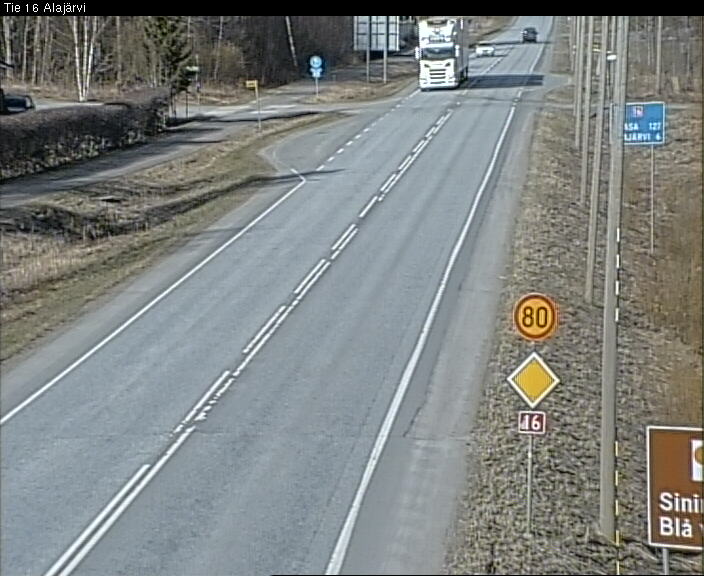 Weather Camera Image Road 16 Alajärvi, Alajärvi, Etelä-Pohjanmaa