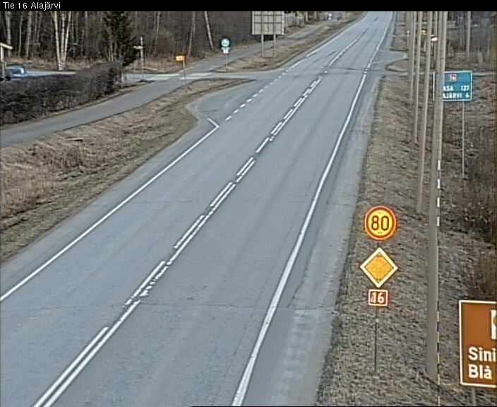 Weather Camera Image Väg 16 Alajärvi, Alajärvi, Etelä-Pohjanmaa