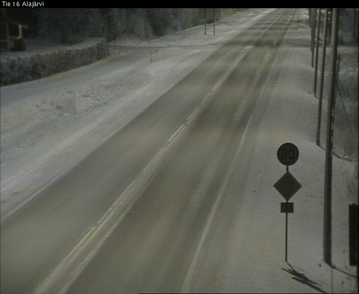 Weather Camera Image Road 16 Alajärvi, Alajärvi, Etelä-Pohjanmaa
