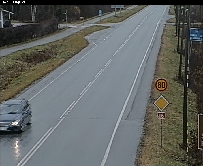 Weather Camera Image Road 16 Alajärvi, Alajärvi, Etelä-Pohjanmaa