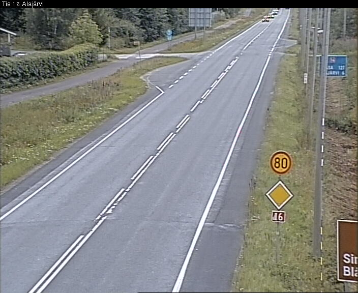 Weather Camera Image Road 16 Alajärvi, Alajärvi, Etelä-Pohjanmaa