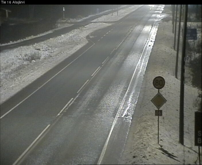Weather Camera Image Road 16 Alajärvi, Alajärvi, Etelä-Pohjanmaa