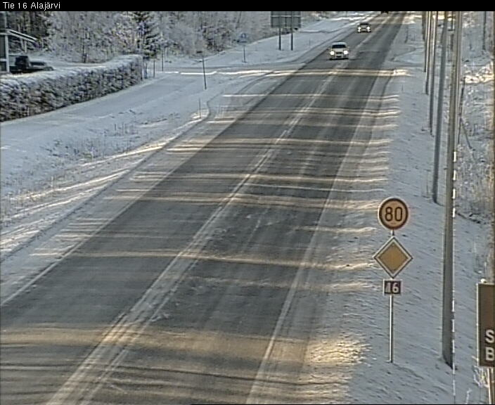 Weather Camera Image Road 16 Alajärvi, Alajärvi, Etelä-Pohjanmaa
