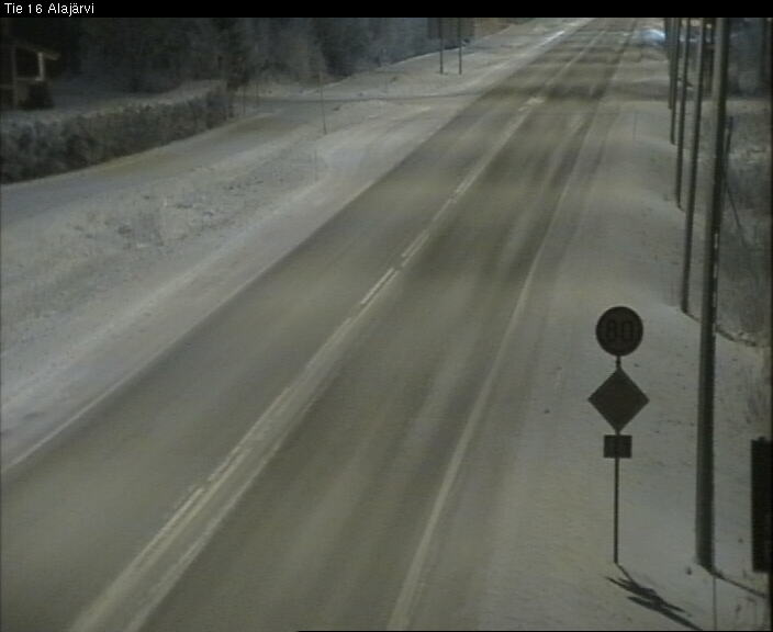 Weather Camera Image Road 16 Alajärvi, Alajärvi, Etelä-Pohjanmaa