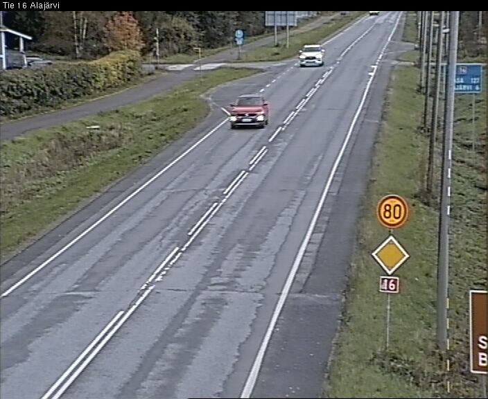 Weather Camera Image Road 16 Alajärvi, Alajärvi, Etelä-Pohjanmaa