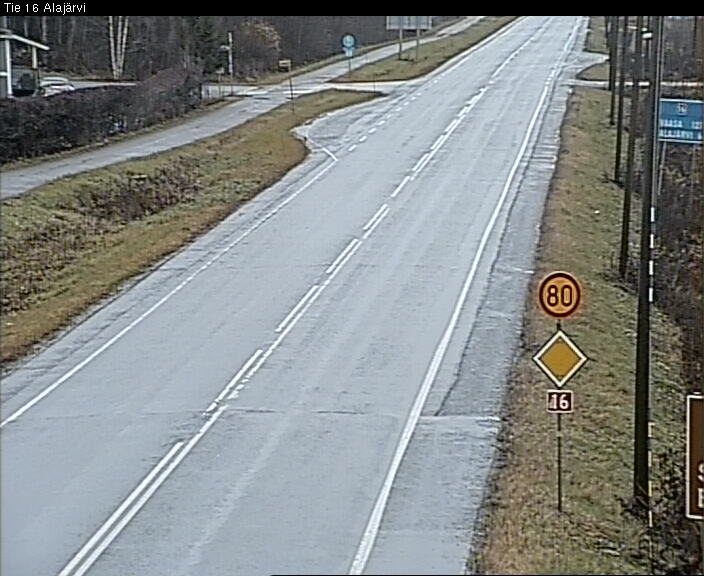 Weather Camera Image Väg 16 Alajärvi, Alajärvi, Etelä-Pohjanmaa