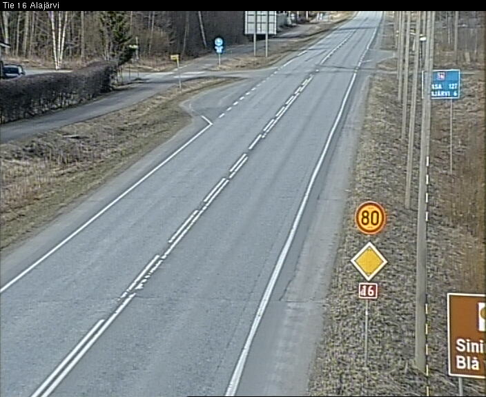 Weather Camera Image Väg 16 Alajärvi, Alajärvi, Etelä-Pohjanmaa