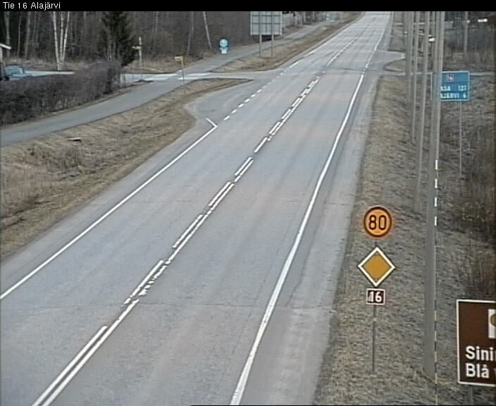 Weather Camera Image Väg 16 Alajärvi, Alajärvi, Etelä-Pohjanmaa