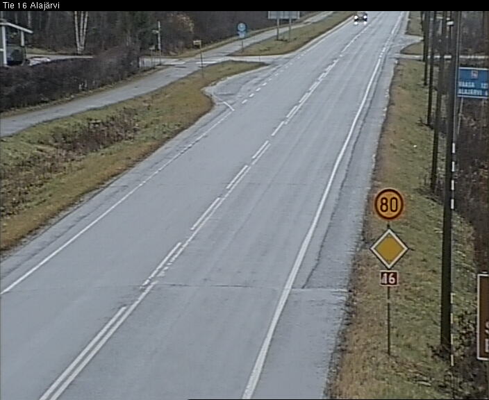 Weather Camera Image Road 16 Alajärvi, Alajärvi, Etelä-Pohjanmaa