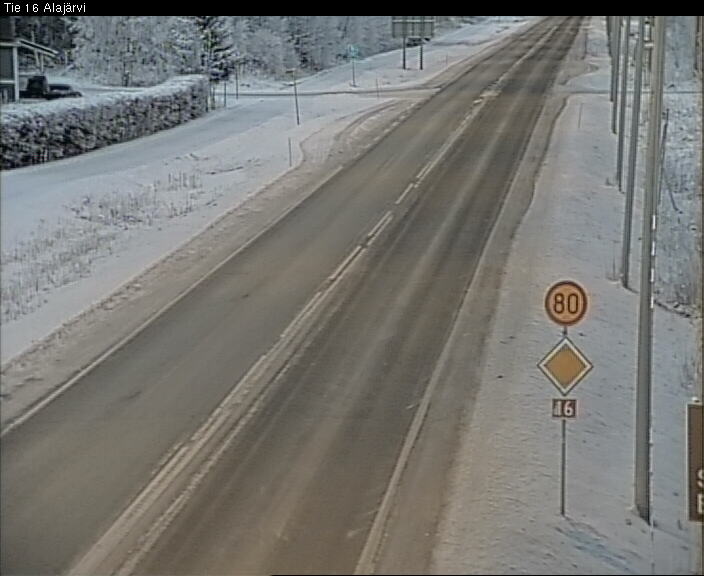 Weather Camera Image Road 16 Alajärvi, Alajärvi, Etelä-Pohjanmaa