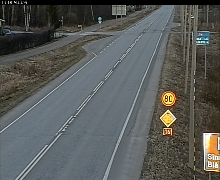 Weather Camera Image Väg 16 Alajärvi, Alajärvi, Etelä-Pohjanmaa