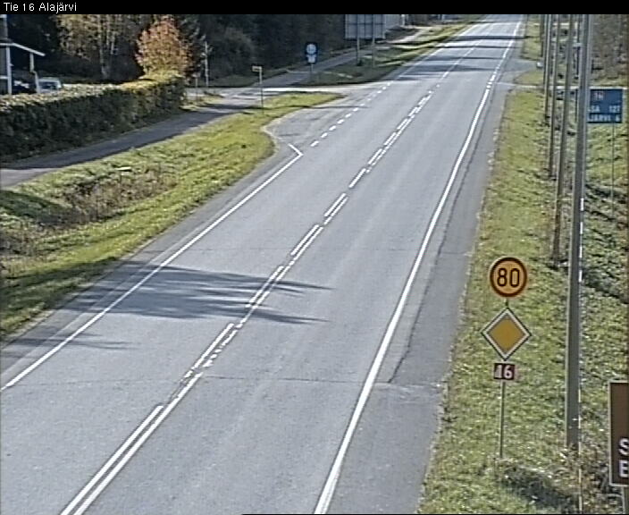 Weather Camera Image Road 16 Alajärvi, Alajärvi, Etelä-Pohjanmaa