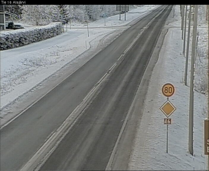 Weather Camera Image Road 16 Alajärvi, Alajärvi, Etelä-Pohjanmaa
