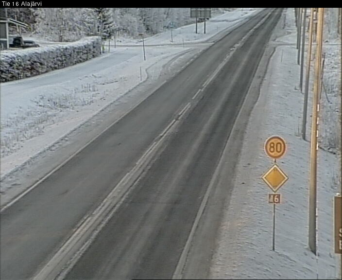 Weather Camera Image Road 16 Alajärvi, Alajärvi, Etelä-Pohjanmaa