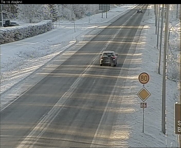 Weather Camera Image Road 16 Alajärvi, Alajärvi, Etelä-Pohjanmaa