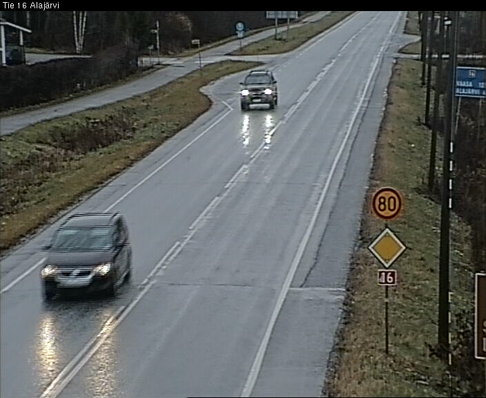 Weather Camera Image Road 16 Alajärvi, Alajärvi, Etelä-Pohjanmaa