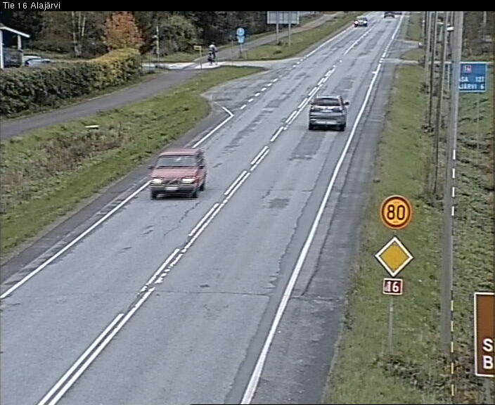 Weather Camera Image Road 16 Alajärvi, Alajärvi, Etelä-Pohjanmaa