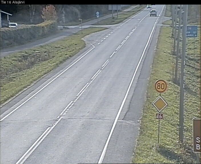 Weather Camera Image Väg 16 Alajärvi, Alajärvi, Etelä-Pohjanmaa