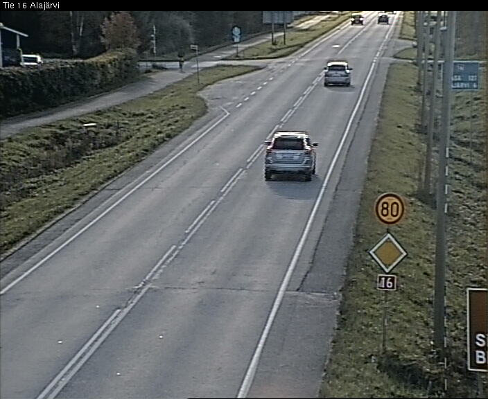 Weather Camera Image Väg 16 Alajärvi, Alajärvi, Etelä-Pohjanmaa