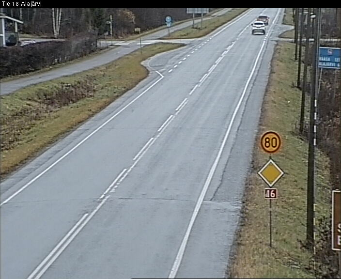 Weather Camera Image Road 16 Alajärvi, Alajärvi, Etelä-Pohjanmaa