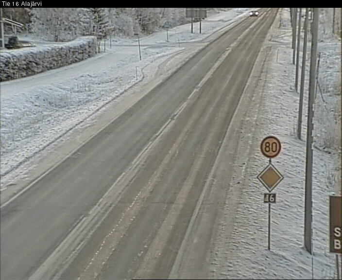Weather Camera Image Road 16 Alajärvi, Alajärvi, Etelä-Pohjanmaa