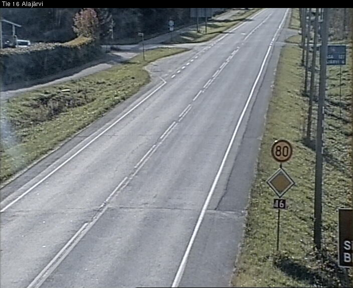Weather Camera Image Väg 16 Alajärvi, Alajärvi, Etelä-Pohjanmaa