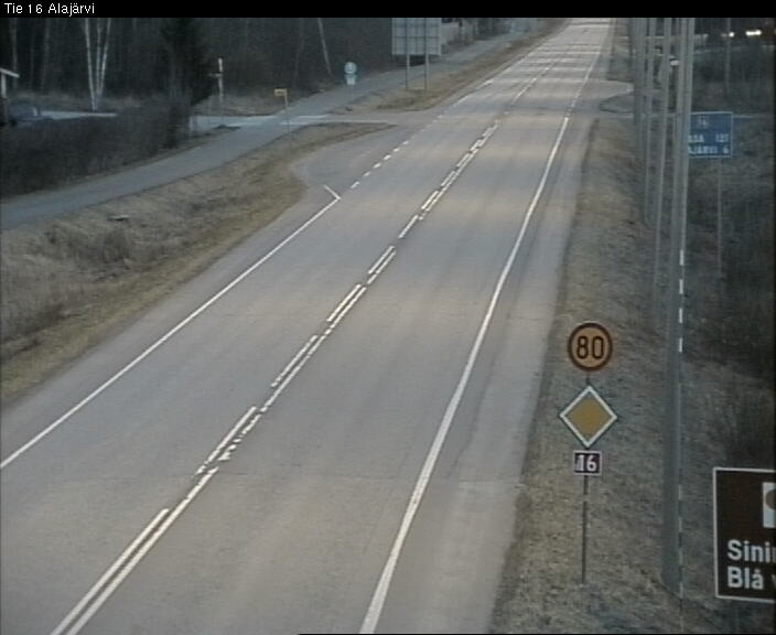 Weather Camera Image Väg 16 Alajärvi, Alajärvi, Etelä-Pohjanmaa