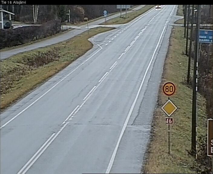 Weather Camera Image Road 16 Alajärvi, Alajärvi, Etelä-Pohjanmaa