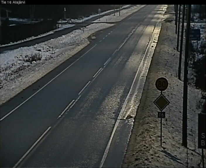 Weather Camera Image Road 16 Alajärvi, Alajärvi, Etelä-Pohjanmaa