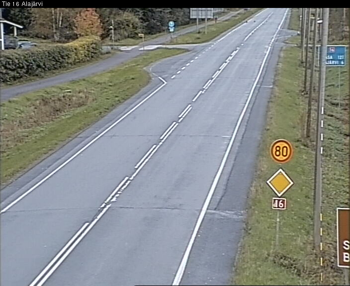 Weather Camera Image Road 16 Alajärvi, Alajärvi, Etelä-Pohjanmaa