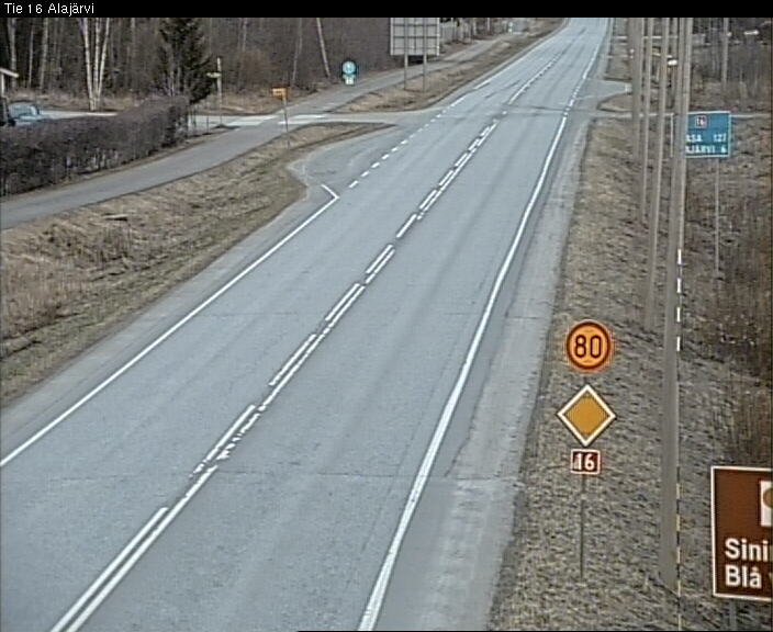 Weather Camera Image Väg 16 Alajärvi, Alajärvi, Etelä-Pohjanmaa