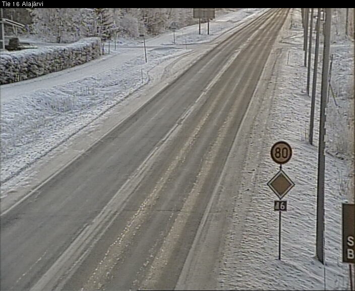 Weather Camera Image Road 16 Alajärvi, Alajärvi, Etelä-Pohjanmaa