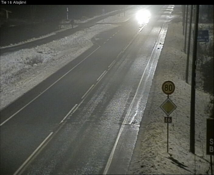 Weather Camera Image Road 16 Alajärvi, Alajärvi, Etelä-Pohjanmaa