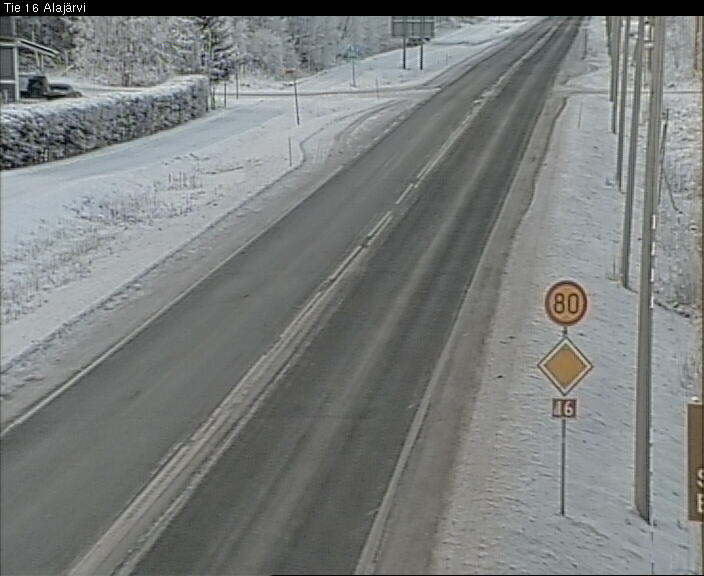 Weather Camera Image Road 16 Alajärvi, Alajärvi, Etelä-Pohjanmaa