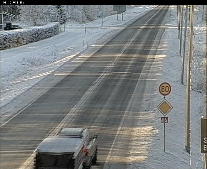 Weather Camera Image Road 16 Alajärvi, Alajärvi, Etelä-Pohjanmaa